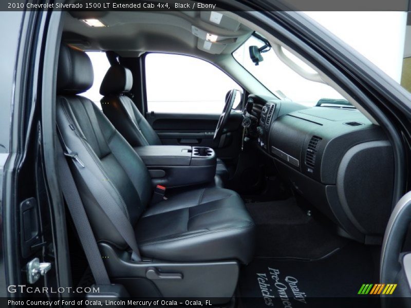 Front Seat of 2010 Silverado 1500 LT Extended Cab 4x4