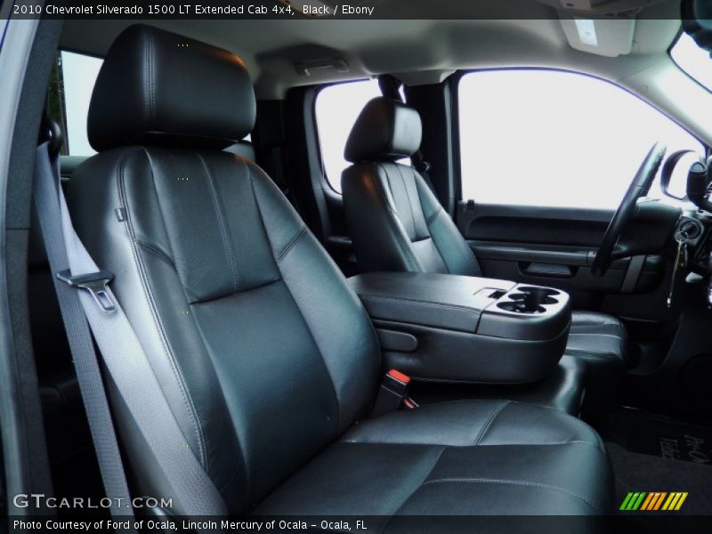 Front Seat of 2010 Silverado 1500 LT Extended Cab 4x4