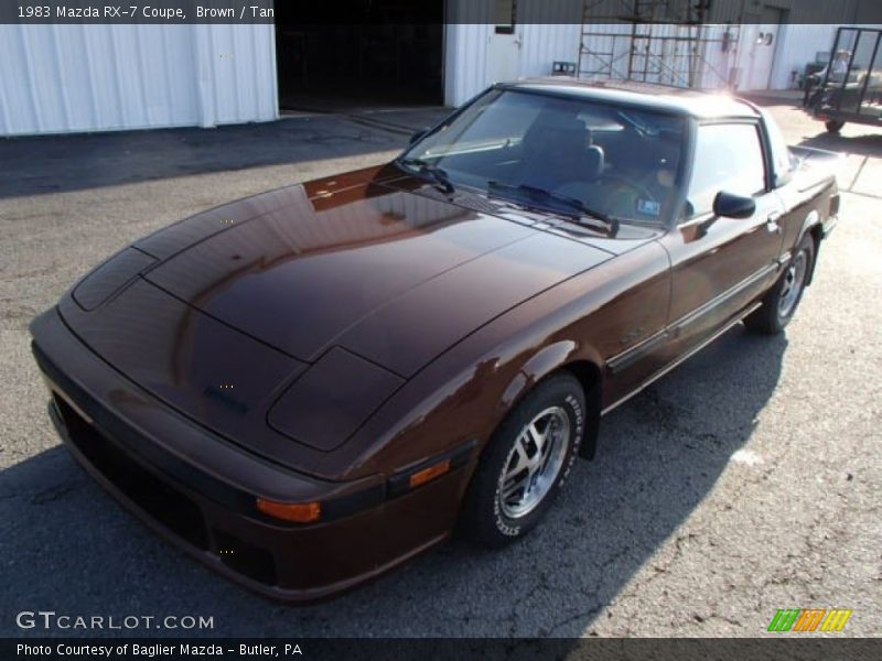 Front 3/4 View of 1983 RX-7 Coupe