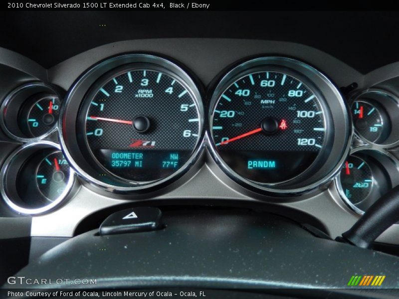  2010 Silverado 1500 LT Extended Cab 4x4 LT Extended Cab 4x4 Gauges
