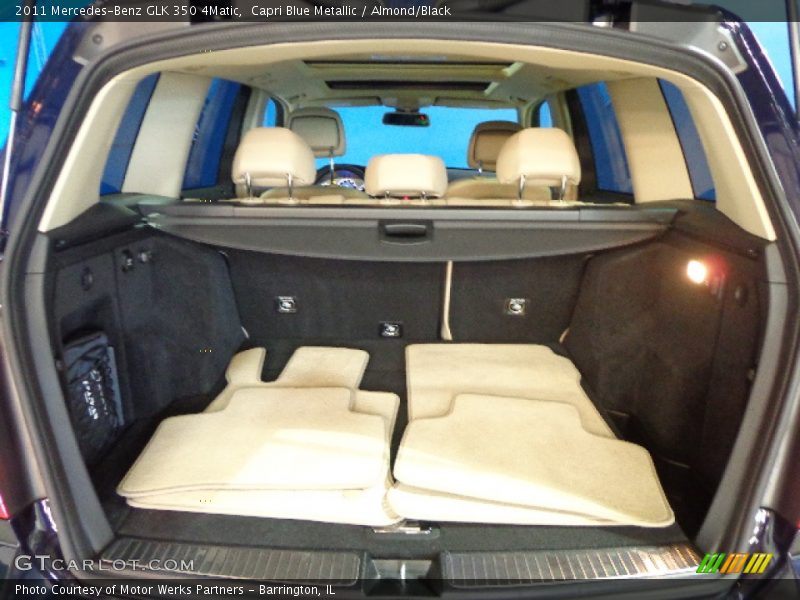 Capri Blue Metallic / Almond/Black 2011 Mercedes-Benz GLK 350 4Matic