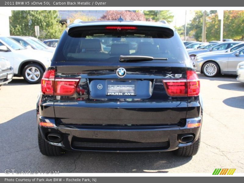 Carbon Black Metallic / Oyster 2011 BMW X5 xDrive 50i