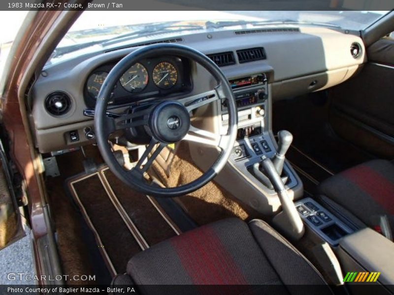 Front Seat of 1983 RX-7 Coupe