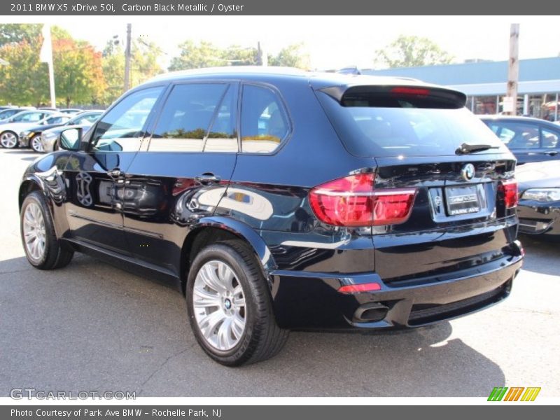 Carbon Black Metallic / Oyster 2011 BMW X5 xDrive 50i