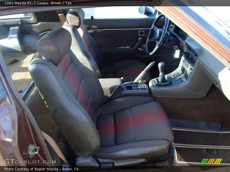 Front Seat of 1983 RX-7 Coupe