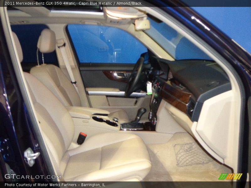 Capri Blue Metallic / Almond/Black 2011 Mercedes-Benz GLK 350 4Matic