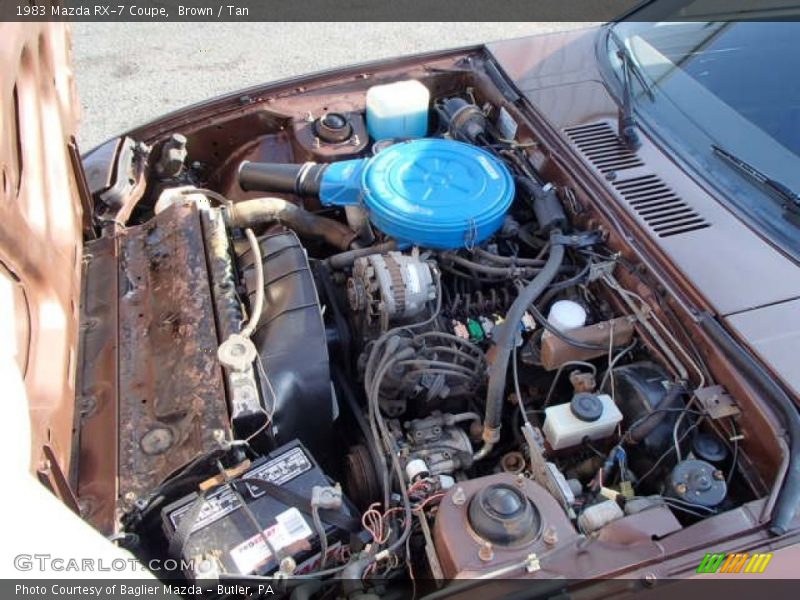  1983 RX-7 Coupe Engine - 1.1 Liter Twin Rotary