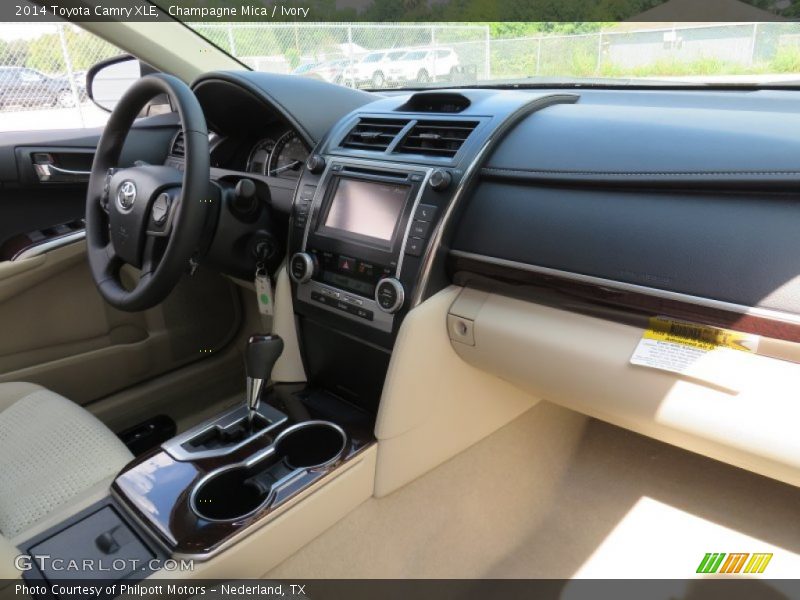 Champagne Mica / Ivory 2014 Toyota Camry XLE