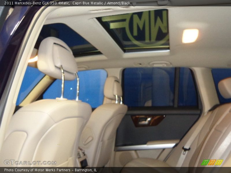 Capri Blue Metallic / Almond/Black 2011 Mercedes-Benz GLK 350 4Matic