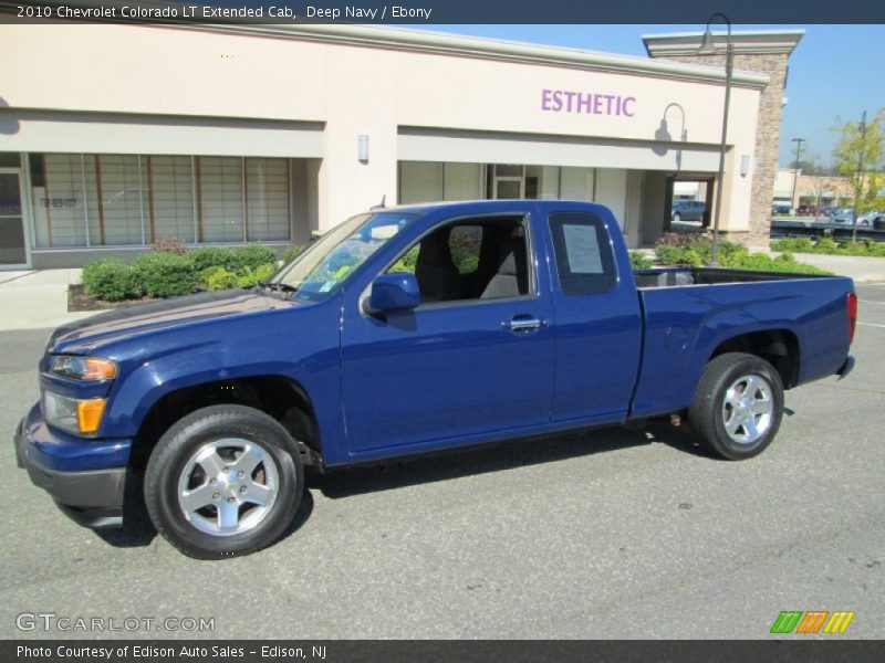 Deep Navy / Ebony 2010 Chevrolet Colorado LT Extended Cab