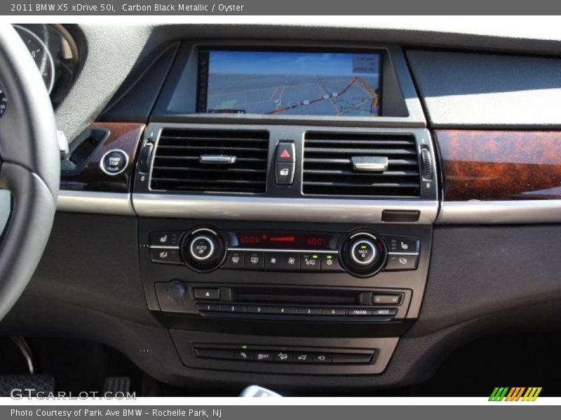 Carbon Black Metallic / Oyster 2011 BMW X5 xDrive 50i