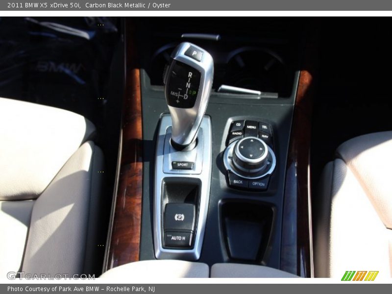 Carbon Black Metallic / Oyster 2011 BMW X5 xDrive 50i