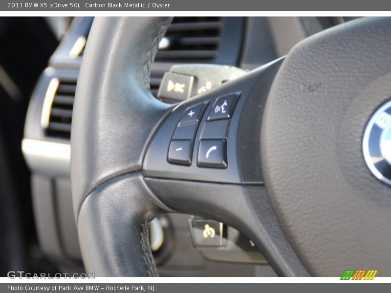Carbon Black Metallic / Oyster 2011 BMW X5 xDrive 50i