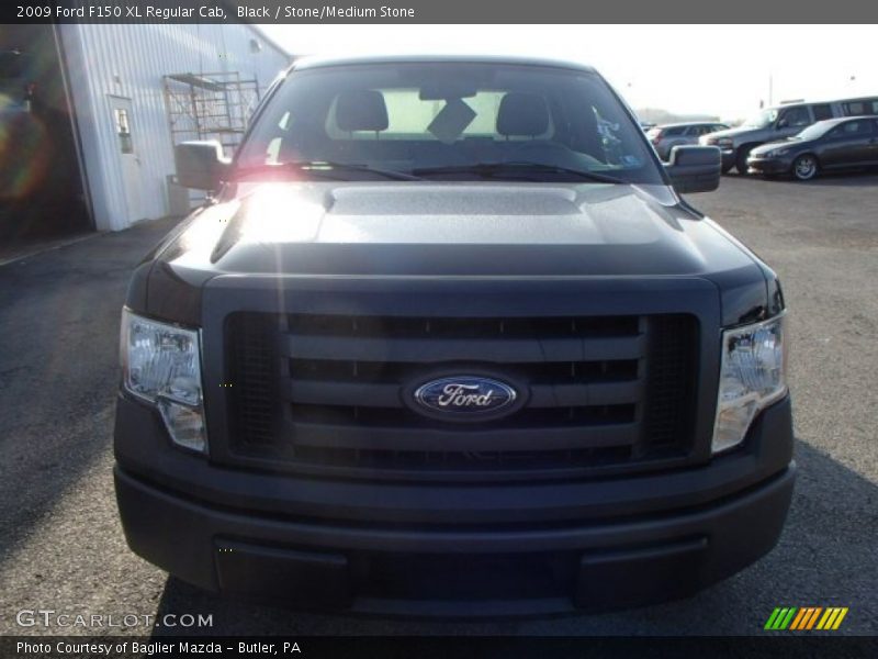 Black / Stone/Medium Stone 2009 Ford F150 XL Regular Cab