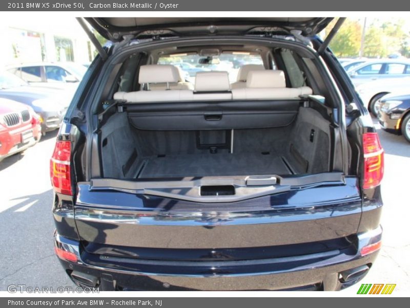 Carbon Black Metallic / Oyster 2011 BMW X5 xDrive 50i