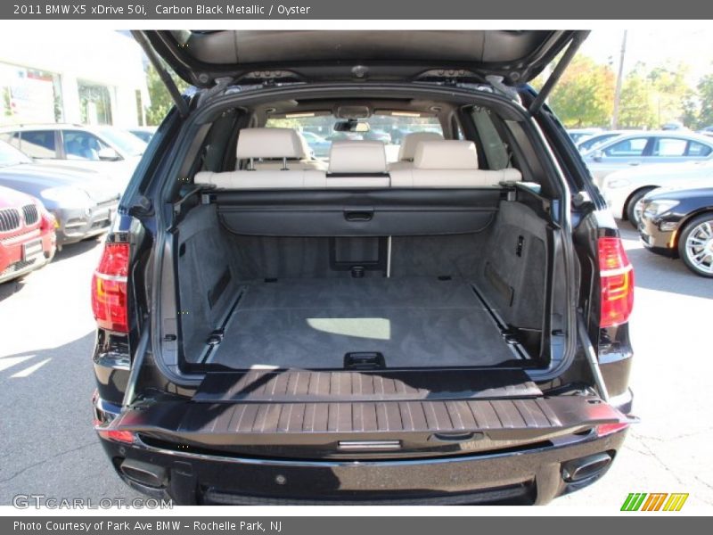 Carbon Black Metallic / Oyster 2011 BMW X5 xDrive 50i