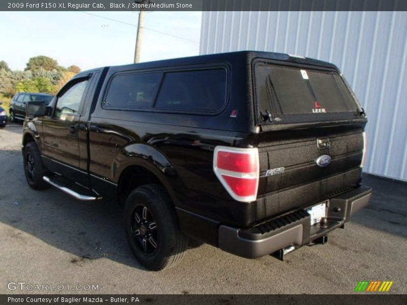 Black / Stone/Medium Stone 2009 Ford F150 XL Regular Cab