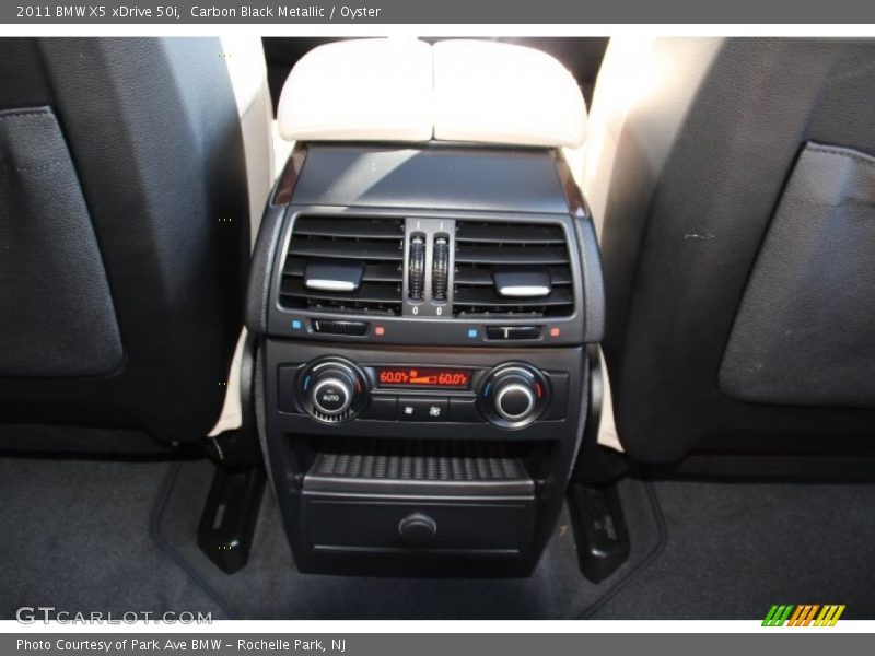 Carbon Black Metallic / Oyster 2011 BMW X5 xDrive 50i