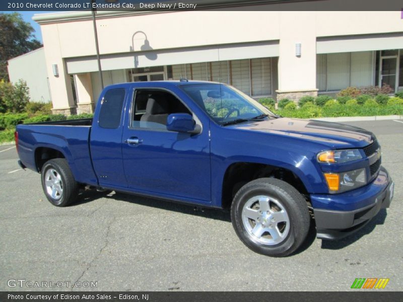 Deep Navy / Ebony 2010 Chevrolet Colorado LT Extended Cab