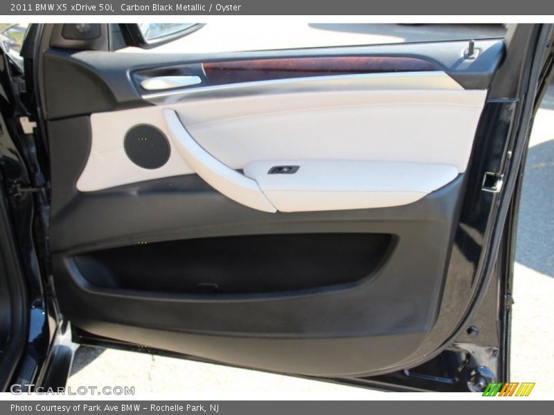 Carbon Black Metallic / Oyster 2011 BMW X5 xDrive 50i