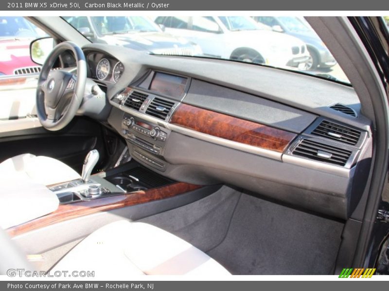 Carbon Black Metallic / Oyster 2011 BMW X5 xDrive 50i