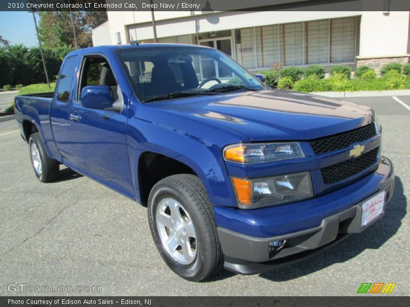 Deep Navy / Ebony 2010 Chevrolet Colorado LT Extended Cab