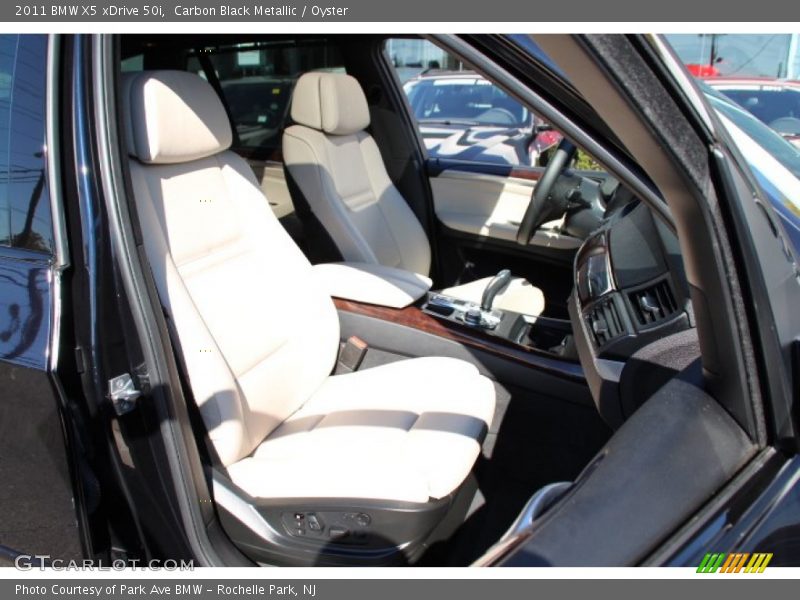 Carbon Black Metallic / Oyster 2011 BMW X5 xDrive 50i