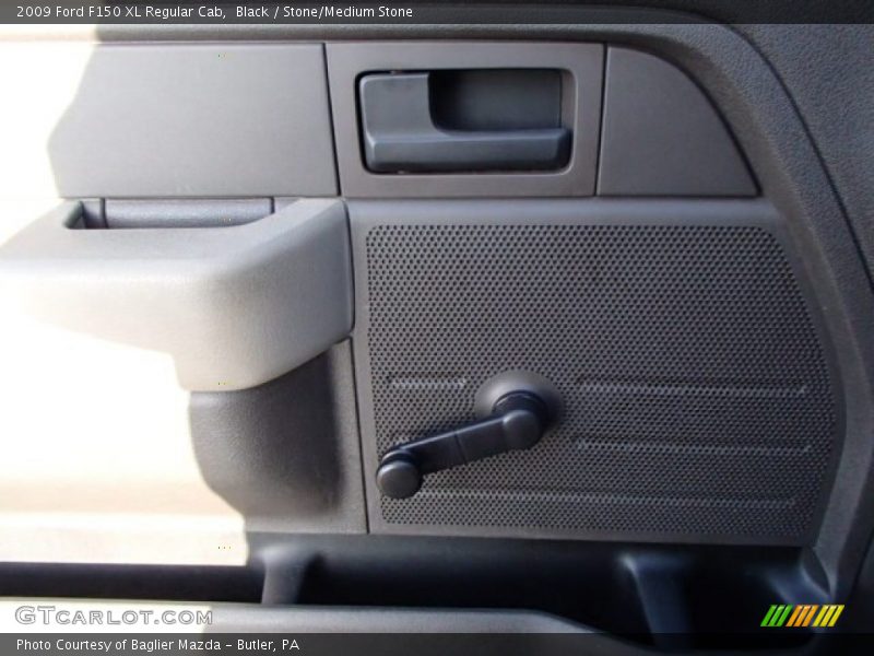 Black / Stone/Medium Stone 2009 Ford F150 XL Regular Cab