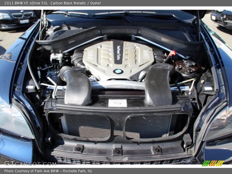 Carbon Black Metallic / Oyster 2011 BMW X5 xDrive 50i