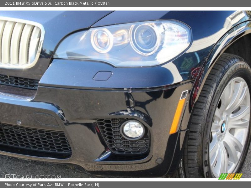 Carbon Black Metallic / Oyster 2011 BMW X5 xDrive 50i