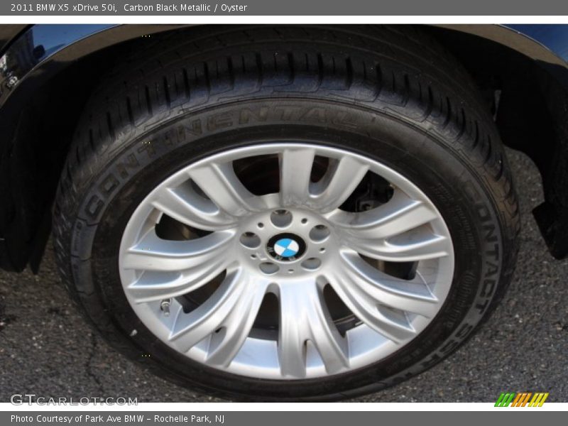 Carbon Black Metallic / Oyster 2011 BMW X5 xDrive 50i
