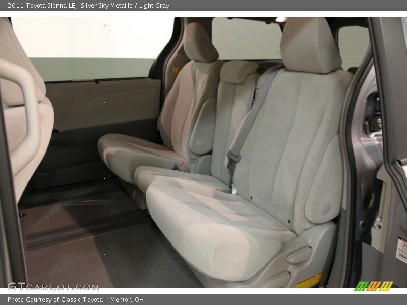 Silver Sky Metallic / Light Gray 2011 Toyota Sienna LE