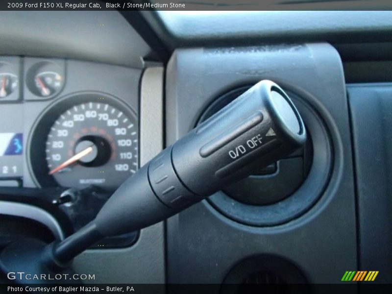 Black / Stone/Medium Stone 2009 Ford F150 XL Regular Cab