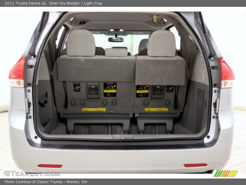 Silver Sky Metallic / Light Gray 2011 Toyota Sienna LE