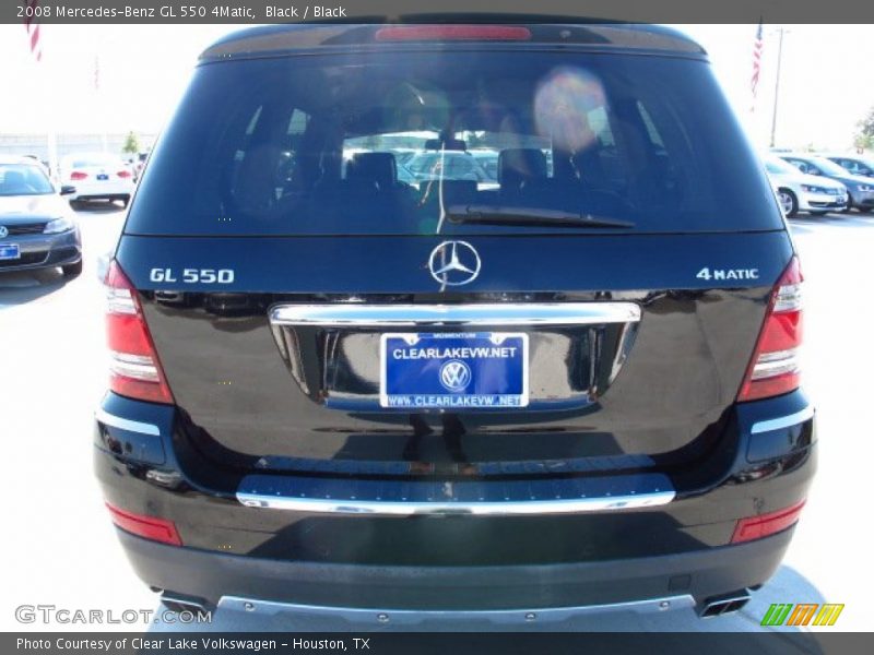 Black / Black 2008 Mercedes-Benz GL 550 4Matic