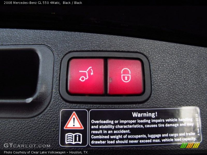 Black / Black 2008 Mercedes-Benz GL 550 4Matic