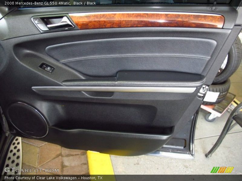 Black / Black 2008 Mercedes-Benz GL 550 4Matic