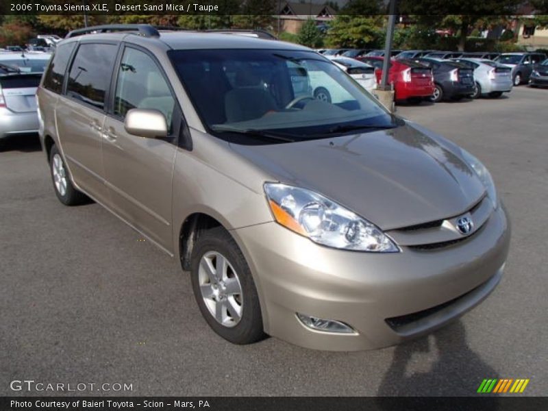 Desert Sand Mica / Taupe 2006 Toyota Sienna XLE