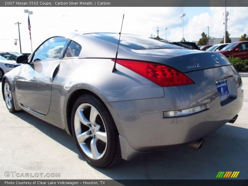 Carbon Silver Metallic / Carbon 2007 Nissan 350Z Coupe