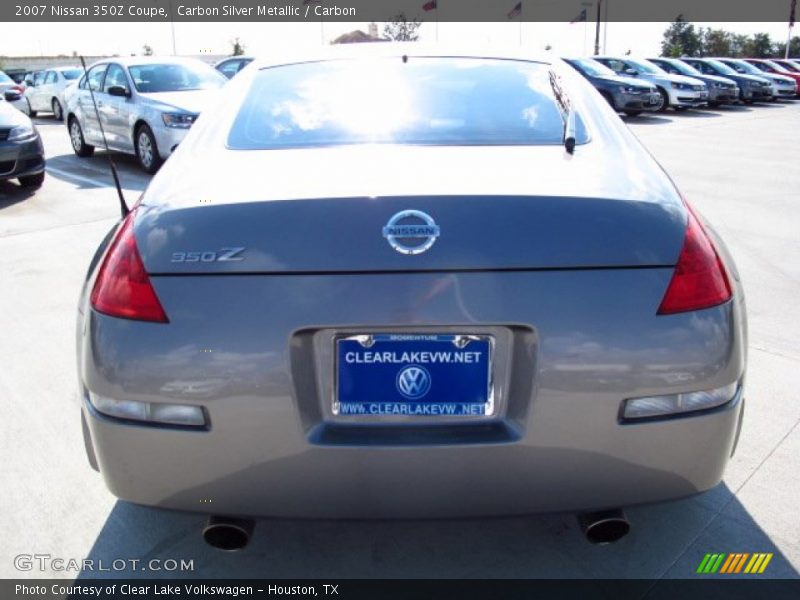 Carbon Silver Metallic / Carbon 2007 Nissan 350Z Coupe