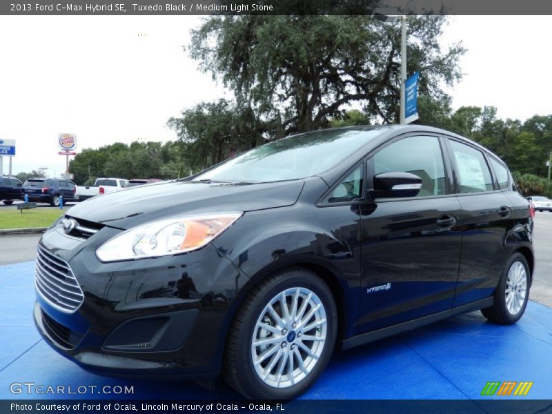 Tuxedo Black / Medium Light Stone 2013 Ford C-Max Hybrid SE