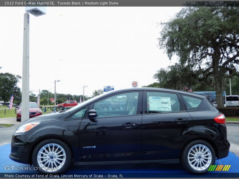Tuxedo Black / Medium Light Stone 2013 Ford C-Max Hybrid SE