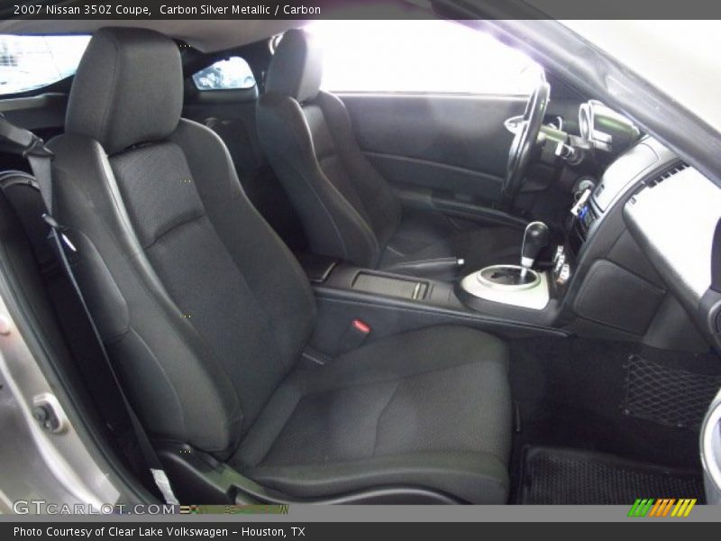 Carbon Silver Metallic / Carbon 2007 Nissan 350Z Coupe