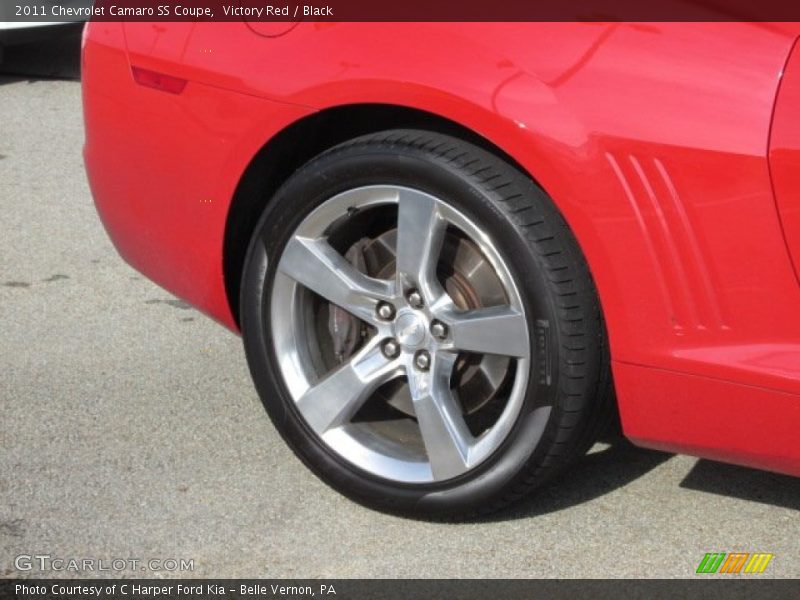 Victory Red / Black 2011 Chevrolet Camaro SS Coupe