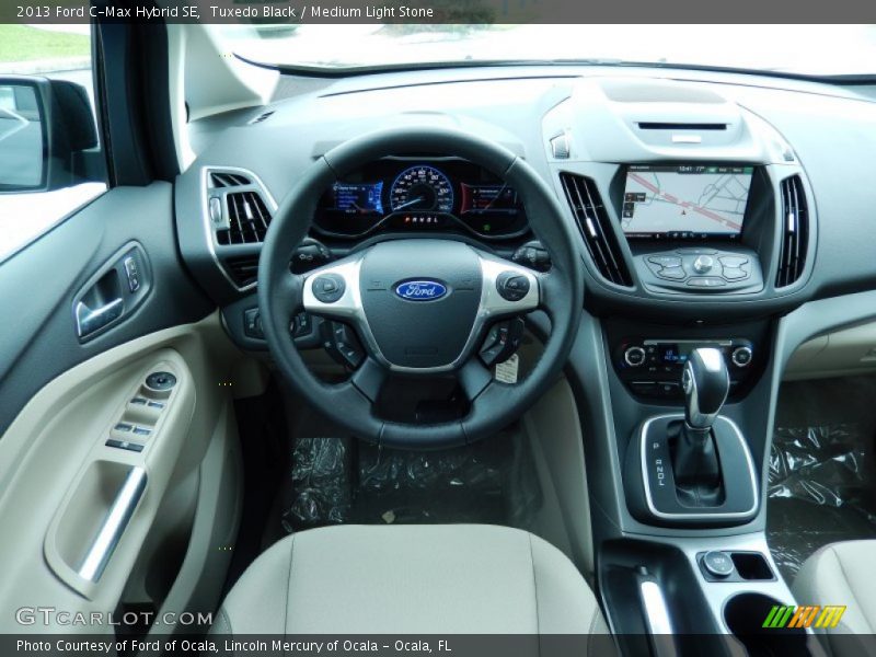 Tuxedo Black / Medium Light Stone 2013 Ford C-Max Hybrid SE