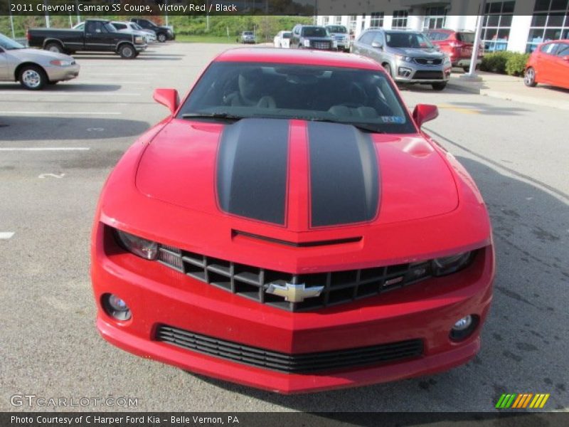 Victory Red / Black 2011 Chevrolet Camaro SS Coupe
