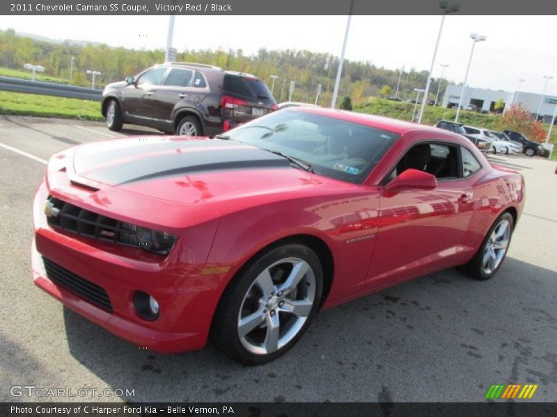 Victory Red / Black 2011 Chevrolet Camaro SS Coupe