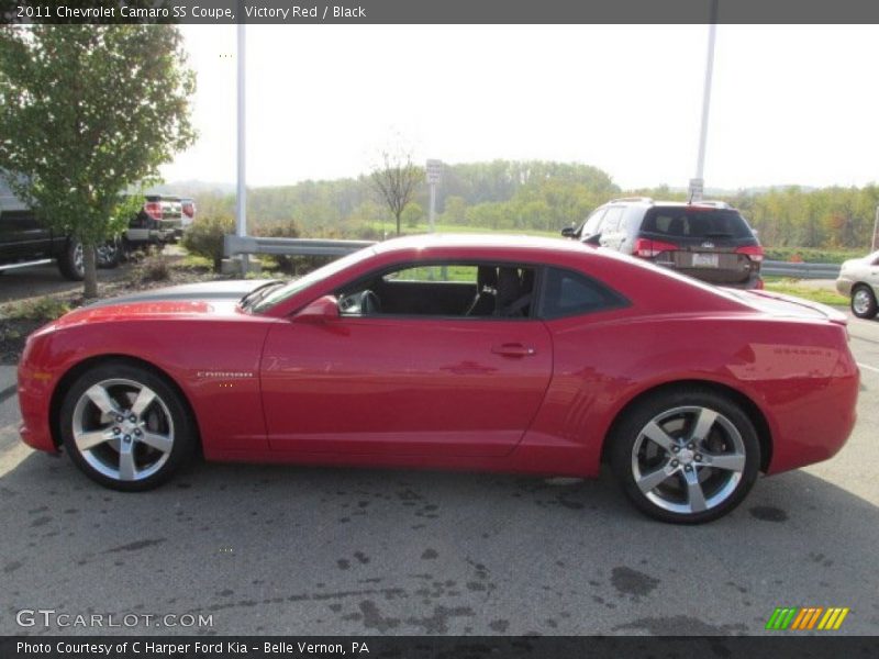 Victory Red / Black 2011 Chevrolet Camaro SS Coupe