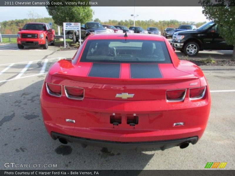 Victory Red / Black 2011 Chevrolet Camaro SS Coupe
