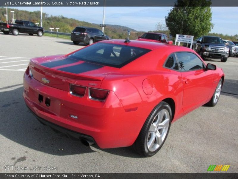 Victory Red / Black 2011 Chevrolet Camaro SS Coupe